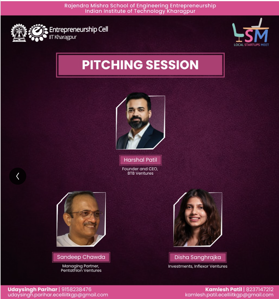 Investor panel at IIT Kharagpur